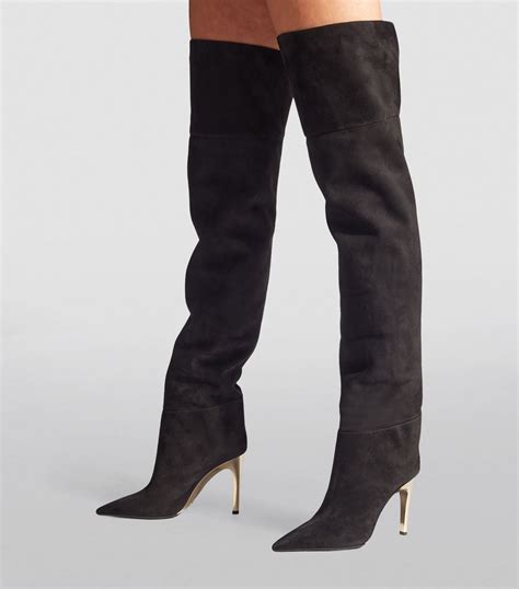 jimmy choo thigh high boots.